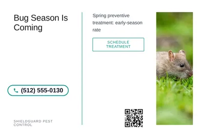 Minimal White · Split Vertical: Bug Season Is Coming
