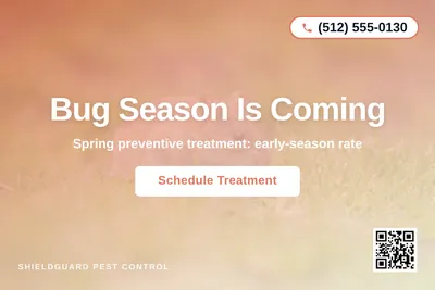Modern Gradient · Centered Stack: Bug Season Is Coming