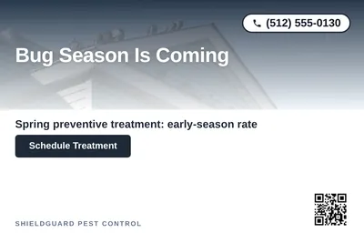 Modern Gradient · Top-Down Fade: Bug Season Is Coming