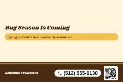 Retro 70s · Offer Menu: Bug Season Is Coming