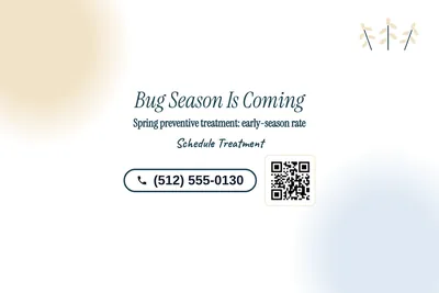 Soft watercolour · Big Offer: Bug Season Is Coming