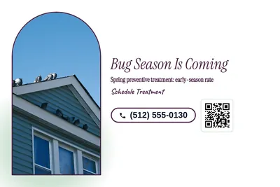 Soft watercolour · Checklist: Bug Season Is Coming