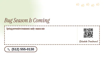 Soft watercolour · Coupon: Bug Season Is Coming