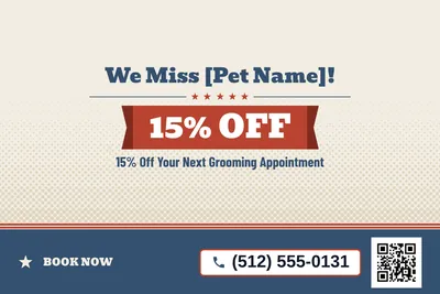 Vintage Americana · Big Offer: We Miss [Pet Name]!