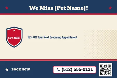 Vintage Americana · Checklist: We Miss [Pet Name]!