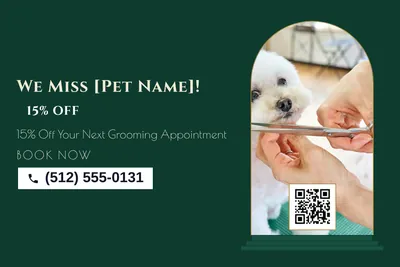 Art deco · Photo Frame: We Miss [Pet Name]!