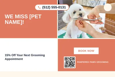 Bold Color Block · Checkerboard: We Miss [Pet Name]!
