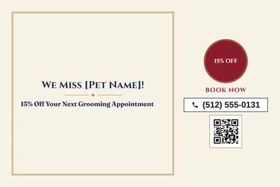 Classic · Checklist: We Miss [Pet Name]!