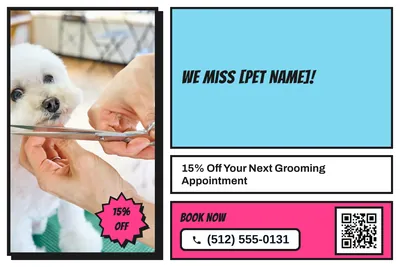 Comic pop · Photo Frame: We Miss [Pet Name]!