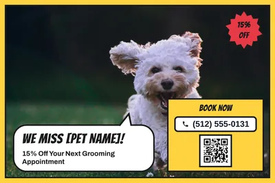 Comic pop · Photo Hero: We Miss [Pet Name]!