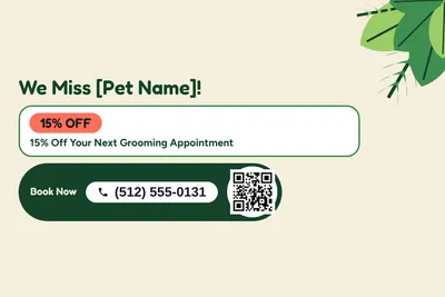Jungle · Checklist: We Miss [Pet Name]!