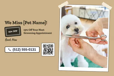 Kraft and stamp · Split: We Miss [Pet Name]!