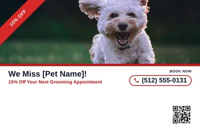 Local Offer · Ribbon and Stack: We Miss [Pet Name]!