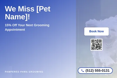 Modern Gradient · Asymmetric Blocks: We Miss [Pet Name]!