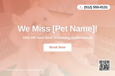 Modern Gradient · Centered Stack: We Miss [Pet Name]!