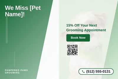 Modern Gradient · Diagonal Split: We Miss [Pet Name]!