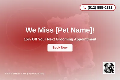 Modern Gradient · Radial Burst: We Miss [Pet Name]!