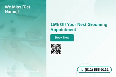 Modern Gradient · Side Stripe: We Miss [Pet Name]!