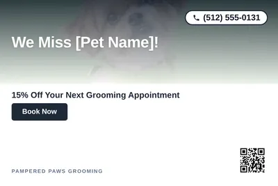 Modern Gradient · Top-Down Fade: We Miss [Pet Name]!