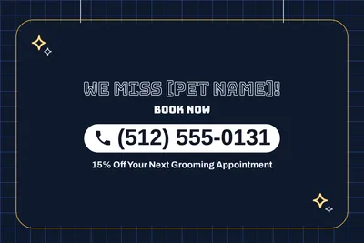 Neon night · Phone Billboard: We Miss [Pet Name]!