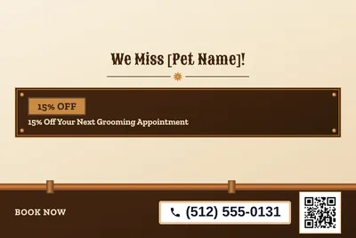 Steampunk · Offer Menu: We Miss [Pet Name]!