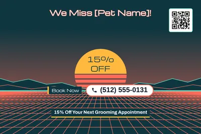 Synthwave · Big Offer: We Miss [Pet Name]!