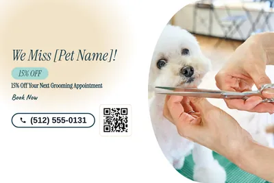 Soft watercolour · Split: We Miss [Pet Name]!