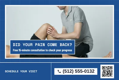 Blueprint · Photo Hero: Did Your Pain Come Back?