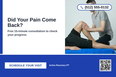 Bold Color Block · Bottom Bar: Did Your Pain Come Back?