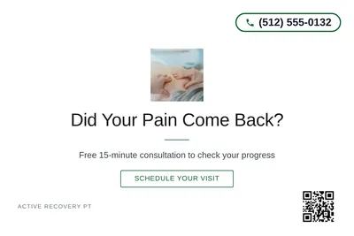 Minimal White · Centered Elegant: Did Your Pain Come Back?
