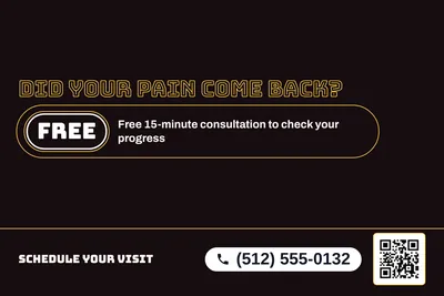 Neon night · Offer Menu: Did Your Pain Come Back?