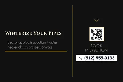 Art deco · Checklist: Winterize Your Pipes