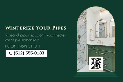 Art deco · Photo Frame: Winterize Your Pipes