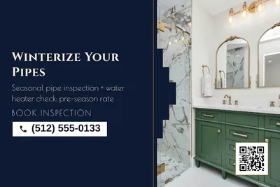 Art deco · Split: Winterize Your Pipes