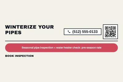 Bauhaus · Offer Menu: Winterize Your Pipes