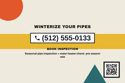 Bauhaus · Phone Billboard: Winterize Your Pipes