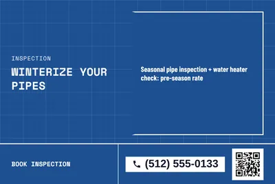 Blueprint · Checklist: Winterize Your Pipes