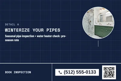 Blueprint · Photo Frame: Winterize Your Pipes