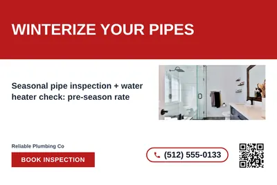 Bold Color Block · Horizontal Bands: Winterize Your Pipes