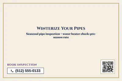 Classic · Big Offer: Winterize Your Pipes