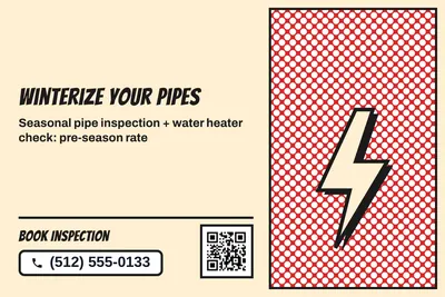 Comic pop · Split: Winterize Your Pipes