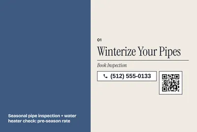 Contemporary · Big Offer: Winterize Your Pipes