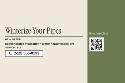 Contemporary · Checklist: Winterize Your Pipes