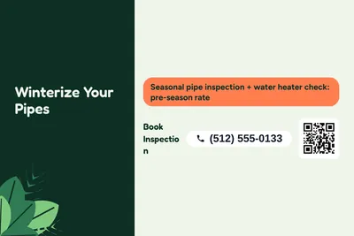 Jungle · Offer Menu: Winterize Your Pipes