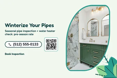 Jungle · Photo Frame: Winterize Your Pipes