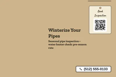 Kraft and stamp · Big Offer: Winterize Your Pipes