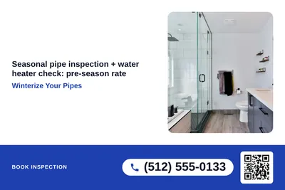 Local Offer · Big Offer: Winterize Your Pipes