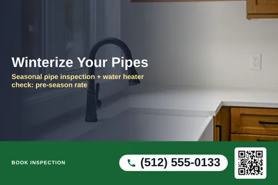 Local Offer · Photo Overlay: Winterize Your Pipes