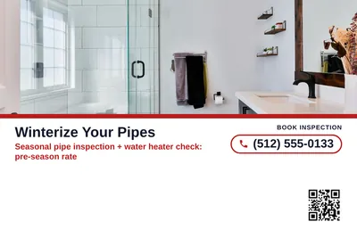 Local Offer · Ribbon and Stack: Winterize Your Pipes