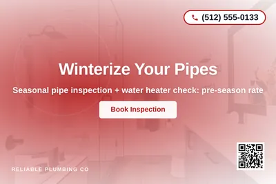 Modern Gradient · Radial Burst: Winterize Your Pipes